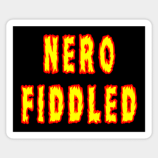 Nero Fiddled Sticker